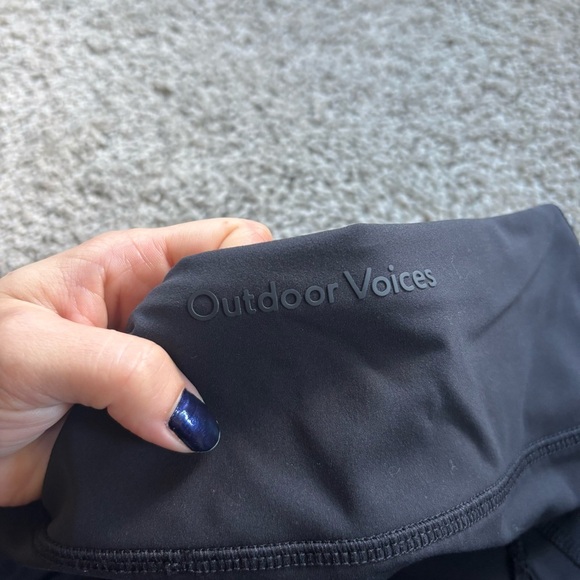 Outdoor Voices Black Leggings With Pockets Size XXS - Picture 6 of 7
